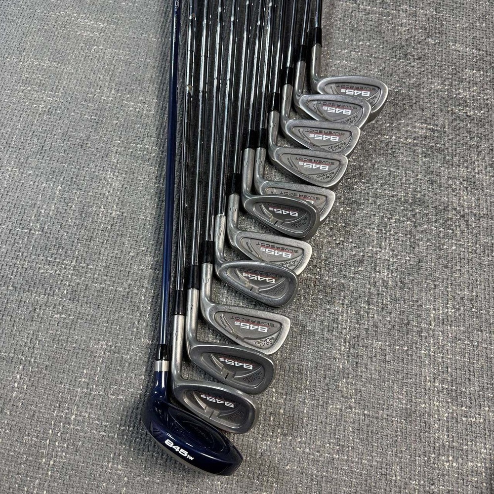 Tommy Armour 845s Silver Scot Iron Set 3-9 Mens RH Steel Vintage with driver